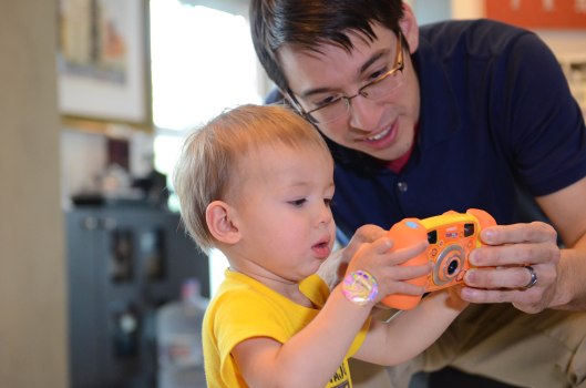 Thanks, Uncle Marc - I can't wait to play photographer like Mommy & Daddy!