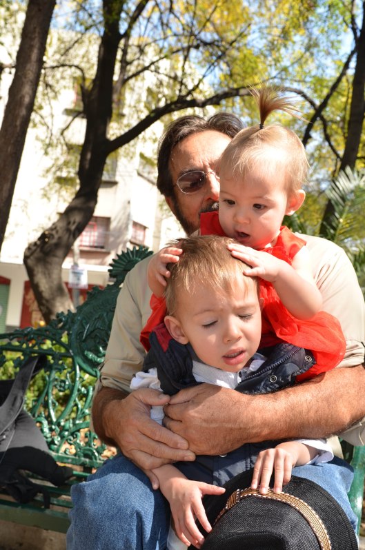 2013 11 22 Sitting with Grandpa Arled-5