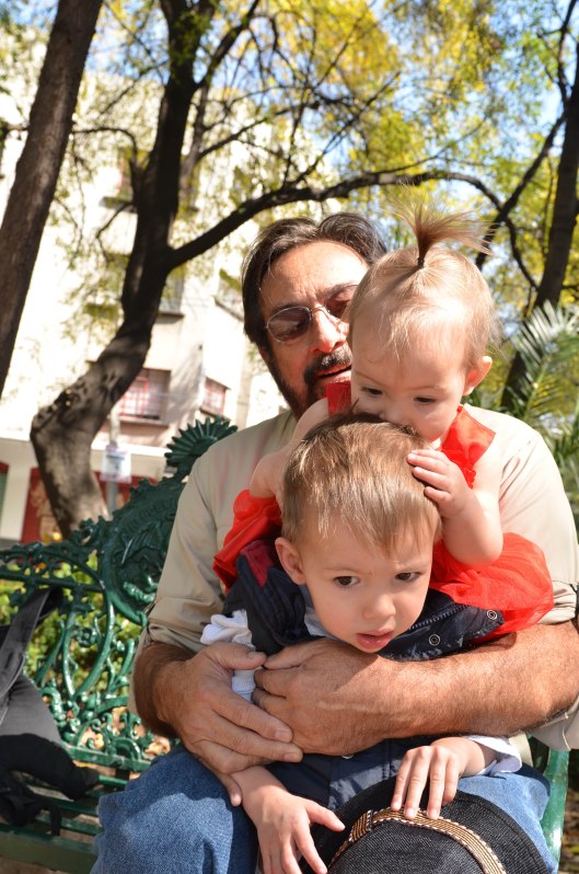 2013 11 22 Sitting with Grandpa Arled-7